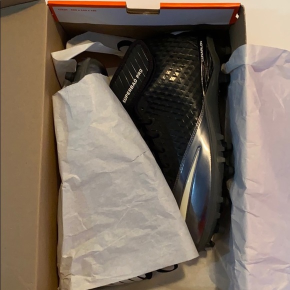 NIKE Lunar Super Bad Pro TD Football Cleats 511334 - Picture 3 of 8